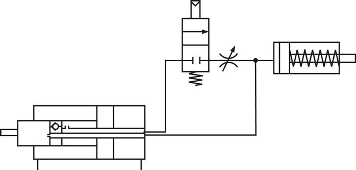 Schaltsymbol: STOP-Ventil